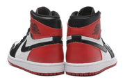 Jordan 1 High Sneakers in Black, White and Red