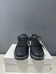 Off-White Out Of Office Low-Top Sneakers Black White OWIA189C99LEA0061001