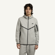 Nike Men's Grey Tech Full-Zip Windrunner Hoodie, HV0949-063