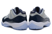Jordan Air Jordan 11 Retro Low Sneakers, White and Navy