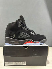 Jordan Air Jordan 5 Retro Black Red High-Top Sneakers
