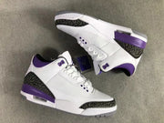 Jordan Air Jordan 3 SE Denim White Purple Sneakers