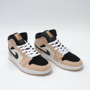 Jordan 1 Low BQ6472-800 Tan and Black Sneakers