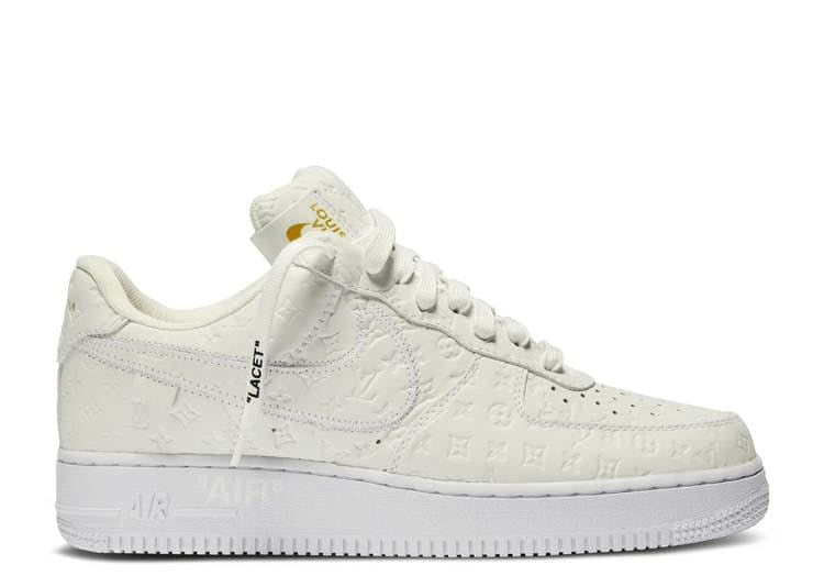 Louis Vuitton Nike Air Force 1 Low By Virgil Abloh White