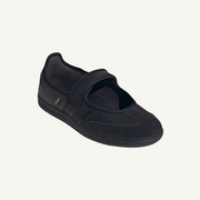 Adidas Originals Women's Triple Black Samba Jane Sneakers, LA0968