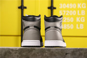 Air Jordan 1 High Shadow Black Grey White 555088-013