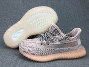 Adidas Yeezy Boost 350 V2 Kids Sneakers Silver Pink