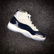 Jordan 11 Georgetown Navy High-Top Sneakers