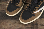 Jordan 1 Low OG TS SP Olive Black Sneakers CQ4277-001
