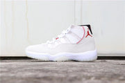 Jordan Air Jordan 11 Platinum Tint White High-Top Sneakers