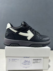 Off-White Out Of Office Low-Top Sneakers Black White OWIA189C99LEA0061001