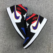 Air Jordan 1 Mid What The Multicolor Sneakers 852542-005