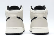 Jordan 1 Retro High OG Sneakers in Light Smoke Grey and Black