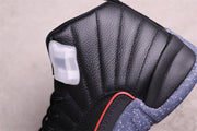 Jordan Air Jordan 12 Reverse Flu Game Sneakers Black DC1062-006
