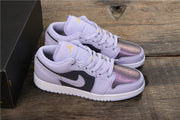 Air Jordan 1 Low Oxygen Purple Sneakers 554723-505
