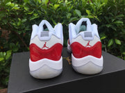 Jordan Air Jordan 11 Low Sneakers White Red