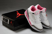 Jordan Air Jordan 3 High-Top Sneakers White Pink