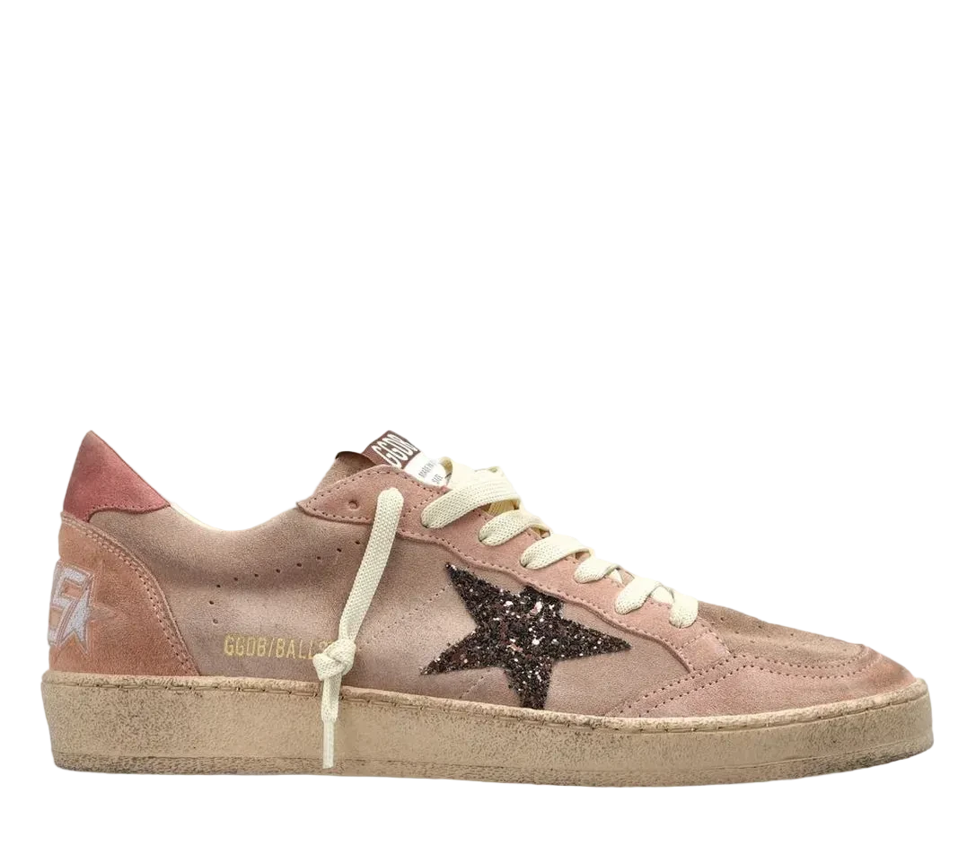 Golden Goose Deluxe Brand Ball Star Glittered Sneakers