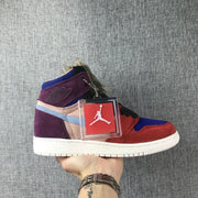 Air Jordan 1 High OG Christmas Red Multicolor Sneakers
