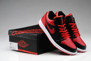 Jordan Air Jordan 1 Low Black Red Sneakers