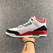 Air Jordan 3 Fire Red Men's Sneakers