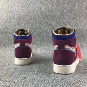 Jordan 1 High Christmas Red Multicolor Sneakers