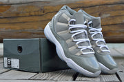 Jordan Air Jordan 11 Retro High-Top Basketball Shoes Grey