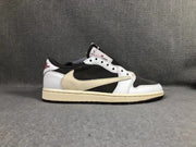 Travis Scott x Air Jordan 1 Low Sneakers White Brown