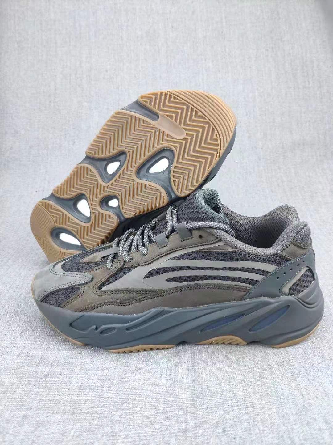 Yeezy 700 V2 Sneakers in Grey and Beige