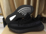 Adidas Yeezy Boost 350 V2 Black Knit Sneakers