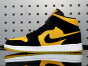 Jordan 1 High Yellow and Black Sneakers