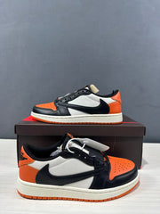 Jordan Air Jordan 1 Low Golf Shattered Backboard Black Orange