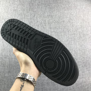 Air Jordan 1 Mid Sneakers, Black