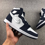 Jordan Air Jordan 1 Co.JP High Sneakers White Navy Silver DC1788-100