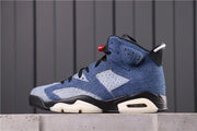 Jordan Air Jordan 6 Washed Denim Sneakers