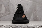 Yeezy Boost 350 V2 Black and Tan Sneakers