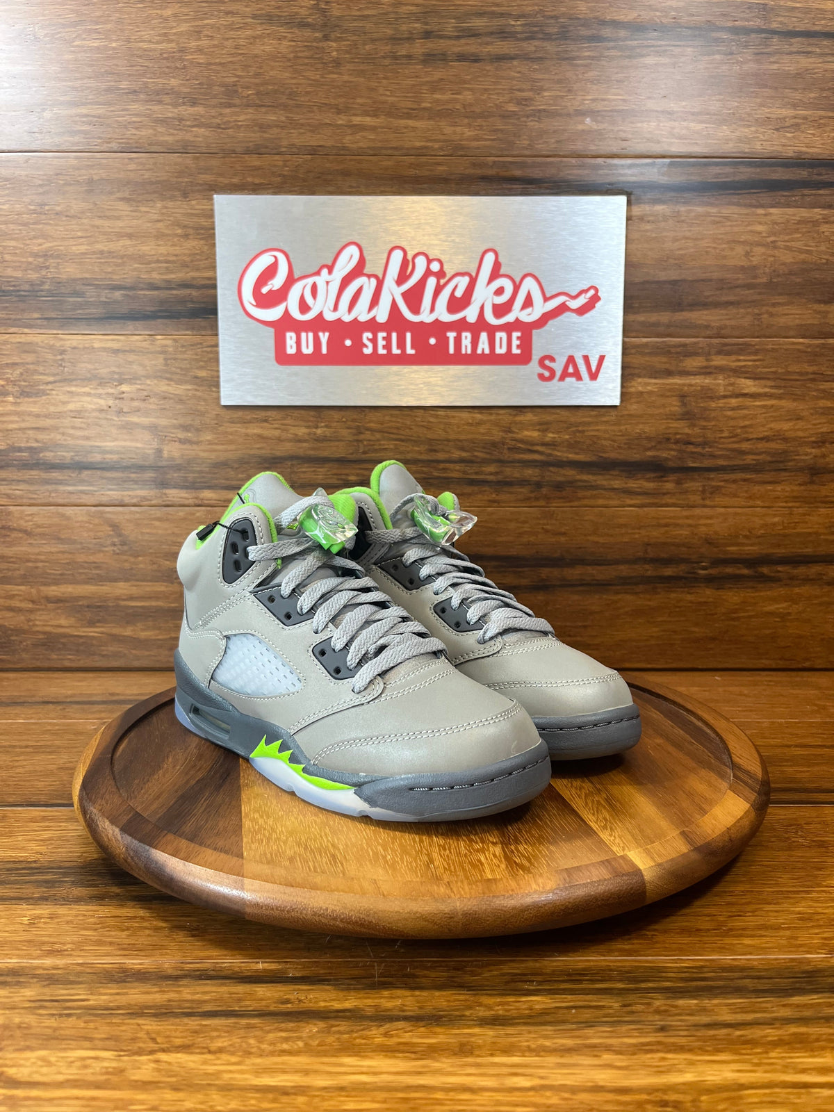 Jordan 5 Retro Green Bean (2022) (GS)