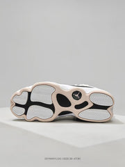 Jordan 8 Sneakers White Black Pink