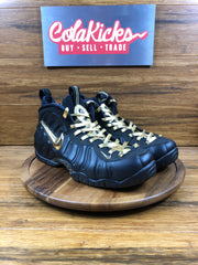 Nike Air Foamposite Pro Black Metallic Gold