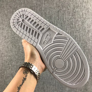 Air Jordan 1 Mid White Sneakers