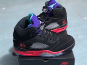 Jordan Air Jordan 5 Retro Sneakers Black Red Purple