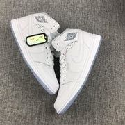 Air Jordan 1 Mid Unite Totale White Sneakers CI9100-100