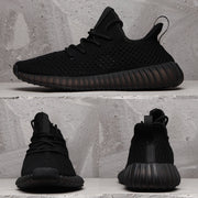 Yeezy 350 V2 Black Knit Sneakers