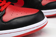 Jordan Air Jordan 1 Low Black Red Sneakers
