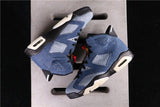 Jordan Air Jordan 6 Washed Denim Sneakers
