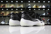 Jordan 11 Retro Low Barons Black White Sneakers