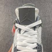 Jordan Air Jordan 4 Laser Platinum Sneakers