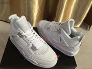 Jordan Air Jordan 4 Retro White High-Top Sneakers