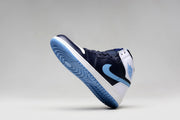Jordan 1 High Paul Edition Navy Sneakers in Blue and White