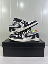 Jordan Air Jordan 1 Low Black White DQ8422-001